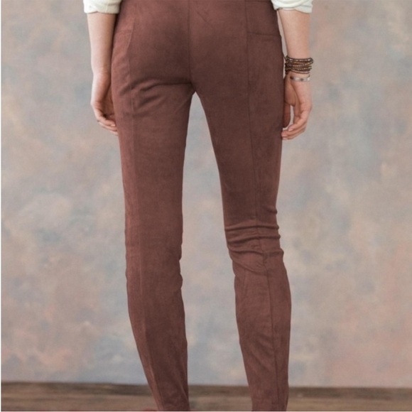 Sundance Atlee Luxe Moto Pants in Cognac, 14, EUC - Picture 3 of 9